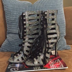 Steve Madden Fantasize Silver Metallic